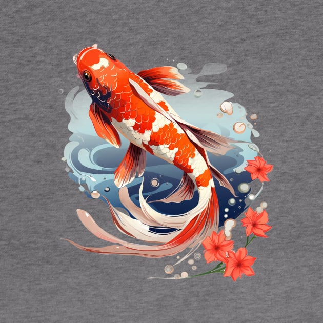 Koi Fish In A Pond by zooleisurelife